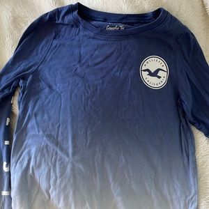 hollisiter  graphic tee long sleeve